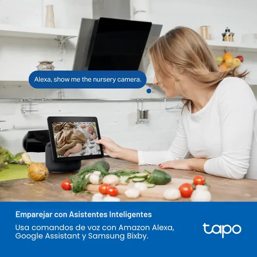 Miniatura 9 de Tapo - Cámara de seguridad de 1080p para interiores/exteriores - Detección gratuita de personas/movimiento/llanto de bebé