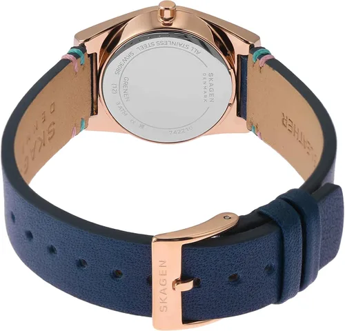 Miniatura 5 de Skagen Grenen Lille Reloj de mujer con malla de acero inoxidable o correa de cuero