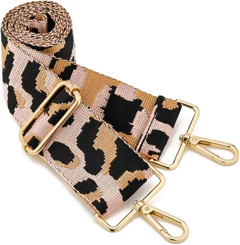 Miniatura 411 de ZOOEASS - Correa de repuesto para cartera, para colgar en el hombro o para cruzar, ancha y ajustable, de lona