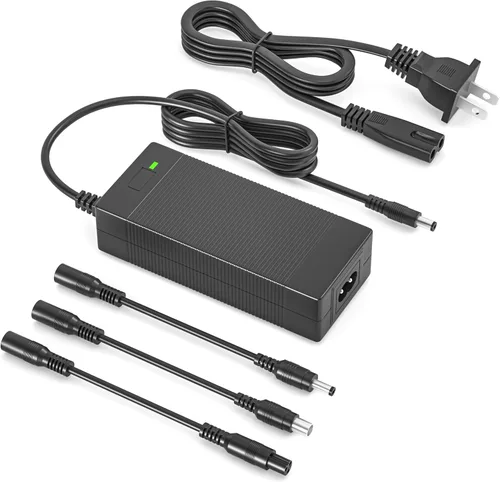 Cargador de 42V 2A compatible con Hiboy S2 Pro, S2, S2 Lite, KS4, KS4 Pro, Max, Max3, NEX, NEX3, NEX5, Scooter eléctrico compatible con la fuente de