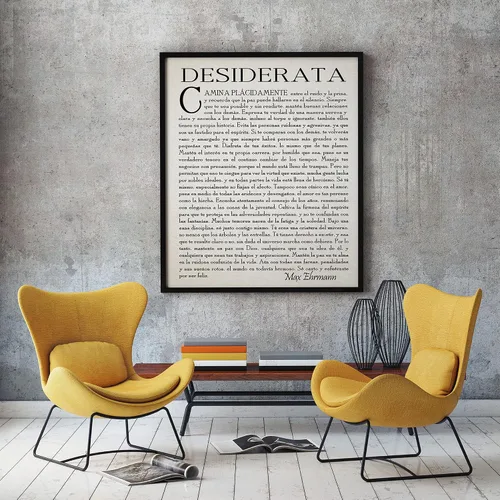 Miniatura 3 de Wallbuddy Poema Desiderata en Español Desiderata Poster de Poesía Desiderata Regalo de Graduación Poema para Estudiante Graduado por Max Erhmann