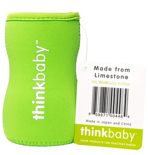 Miniatura 2 de Thinkbaby Funda térmica para botella de piedra caliza, verde claro