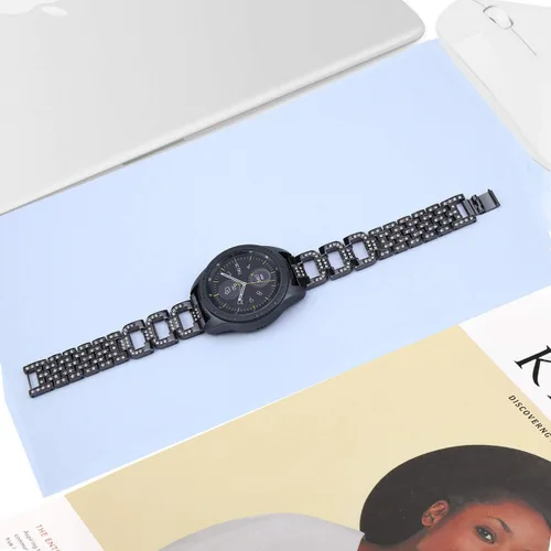 Miniatura 3 de DEALELE Correas compatibles con Samsung Galaxy Watch 7 / FE / 6/6 Classic / 5/5 Pro / 4/4 Classic / 3 1.614 in / Active 2, correa de repuesto