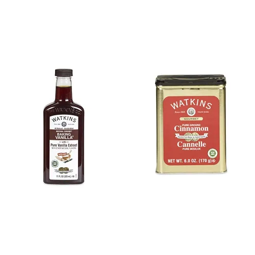 Miniatura 8 de Watkins Sabor a vainilla transparente (11 onzas líquidas) y extracto de almendra pura Watkins (2 onzas líquidas)