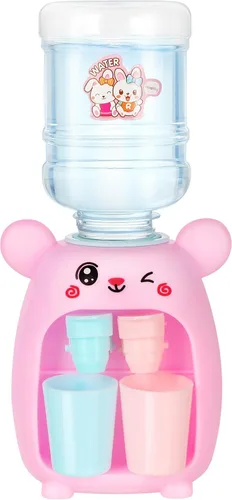 Dispensador de agua para niños, mini máquina de agua de juguete para niños, dispensador de agua encantador para beber, máquina de agua de juguete
