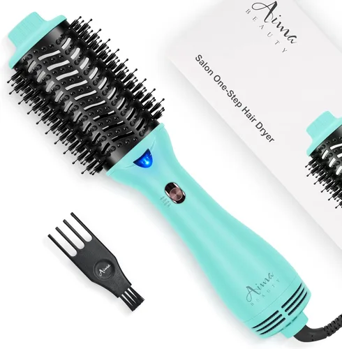 Miniatura 16 de Cepillo Secador de Cabello y Secador con Cepillo en uno, Aima Beauty Cepillo Redondo de 1.25'' Secador con Cepillo Cepillo de Aire Caliente Iónico