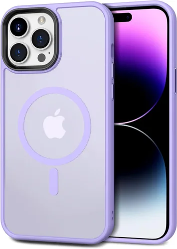 Miniatura 10 de CACOE Funda magnética para iPhone 12 y iPhone 12 Pro de 6.1 pulgadas - Compatible con MagSafe y soporte magnético para teléfono en el automóvil,