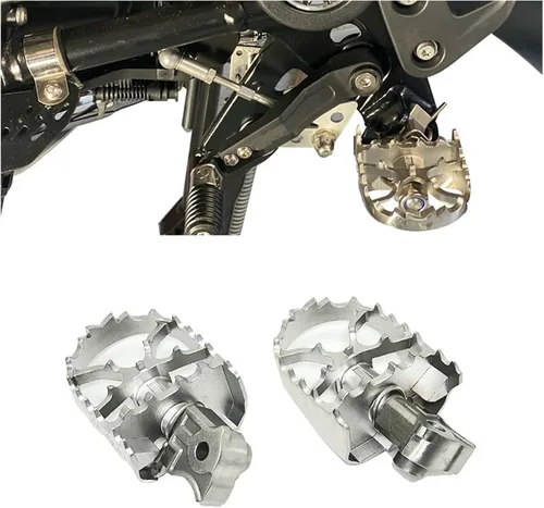Miniatura 6 de Reposapiés para BMW Reposapiés Peg F800GS F 800GS F700GS F650GS F 800/700/650 para GS 2008-2018 2016 2017 Reposapiés de la motocicleta Reposapiés