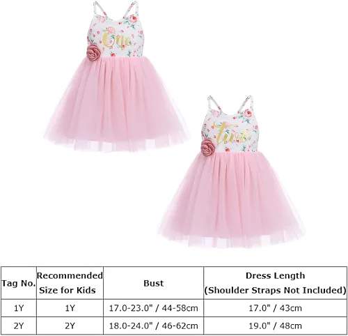Miniatura 7 de Disfraz de princesa de tul floral para niñas y bebés, con diadema brillante para fiesta de té, para sesión de fotos