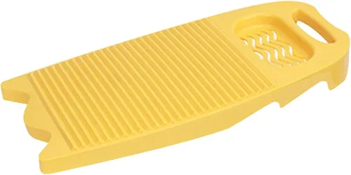 Miniatura 8 de Tabla de lavado de plástico para lavado de manos en el hogar, tablero de alta dureza para suministros de lavandería en el hogar (azul)