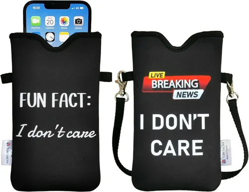 Miniatura 16 de Tainada Funda Estuche Bolsa de Neopreno para Teléfono para Hombres y Mujeres con Correa Cruzada/Cordón para el Cuello para iPhone 17/16/15 Pro Max
