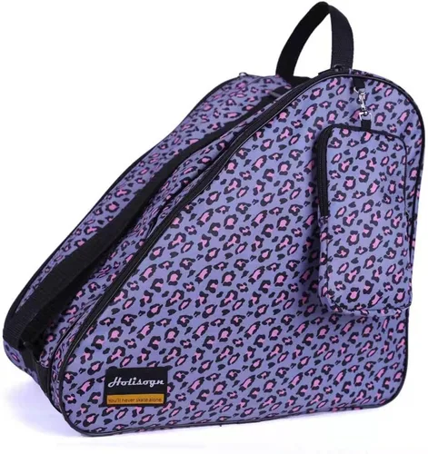 Holisogn Bolsa de patinaje en línea y ruedas, bolsas de alta calidad y moda para niños, niños, adolescentes, adultos