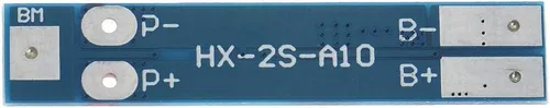 Miniatura 5 de 5 unids 2S 7.4 V 8.4 V 8 A 18650 cargador PCB BMS placa de protección para celda de batería de litio de iones de litio
