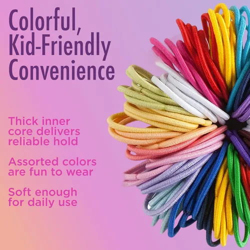 Miniatura 7 de Goody Elásticos Ouchless para niñas, 0.08 pulgadas, 72