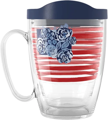 Miniatura 9 de Tervis Traveler - Vaso aislado de triple pared Sara Berrenson de algas marinas profundas mantiene las bebidas frías y calientes, 20 onzas, acero