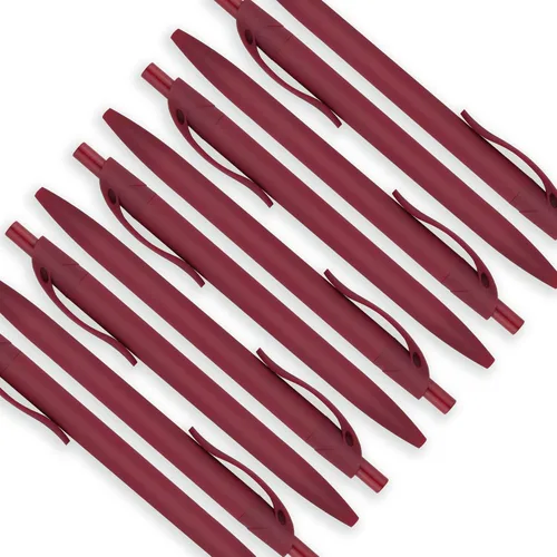 Miniatura 6 de deegtran Paquete de 100 bolígrafos de barril rojo+100 bolígrafos de barril multicolor