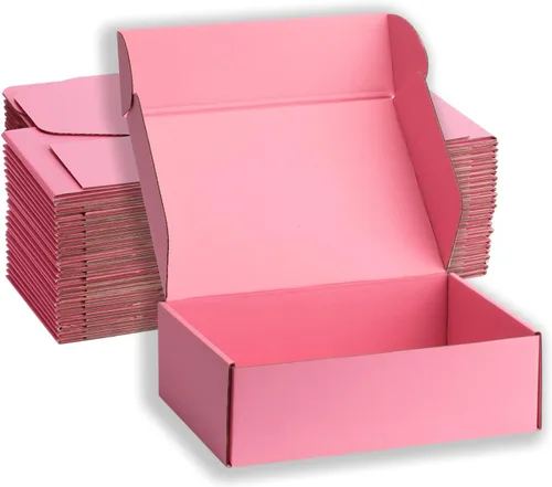 Miniatura 31 de Cajas de envío pequeñas de 6 x 4 x 3 pulgadas, cajas de cartón corrugado negro (paquete de 20) para correo, embalaje, pequeñas empresas y embalaje