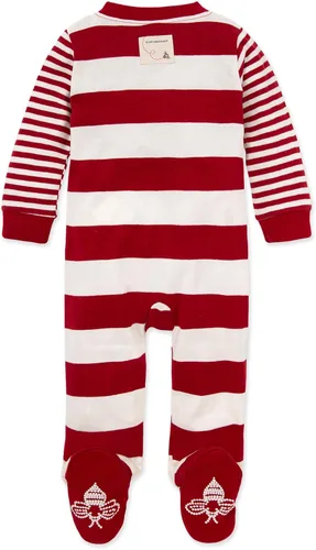 Miniatura 204 de Burt's Bees Baby - Pijama para bebés niñas de 100% algodón orgánico con cremallera frontal completa y pies cerrados antideslizantes