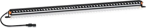 Miniatura 10 de LIGHTFOX Barra de luz LED de 12 pulgadas con conector DT, haz de luz puntual y de inundación de fila única, 72W, 6,717LM, luces de conducción