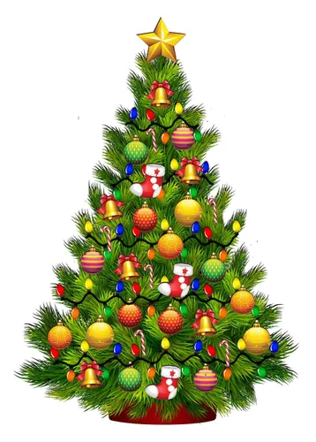 Miniatura 2 de Holiday Build a Christmas Tree with Lights - Adhesivo decorativo para pared (36 pulgadas)