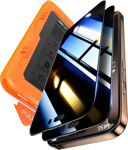 Miniatura 9 de BossKiss Protector de pantalla para iPhone 11/iPhone XR, dureza TOP 9H de grado militar a prueba de roturas, vidrio templado HD, cobertura completa