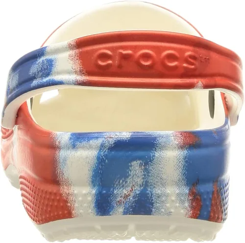 Miniatura 3 de Crocs - Zuecos clásicos de teñido anudado unisex para adultos