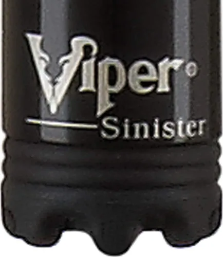Miniatura 7 de Viper Siniestro - Taco de billar/billar (2 piezas, 58 pulgadas), color negro con incrustaciones azul/plata