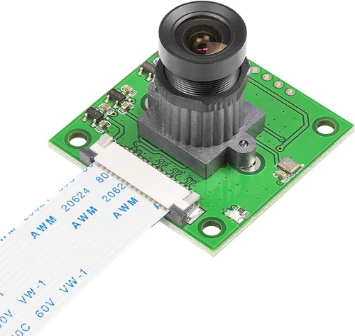 Arducam Sensor de lente OV5647 para cámara Raspberry Pi, lente ajustable e intercambiable M12, enfoque y mejora de ángulo para Raspberry Pi 4/3/3 B+