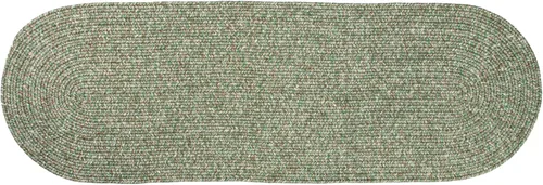 Miniatura 14 de Super Area Rugs Rustic Farmhouse Living - Alfombra trenzada reversible para interiores y exteriores, fabricada en Estados Unidos, color marrón