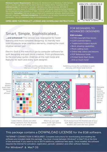 Miniatura 4 de Electric Quilt A-0008EQ, Nulo