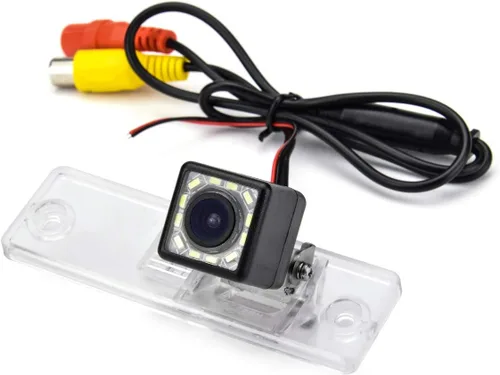 Miniatura 7 de Cámara de visión trasera de coche de 12 LED para Toyota 4Runner/Hilux Surf 2002 ~ 2010/Toyota Fortuner SW4/Toyota Innova y cámara de respaldo