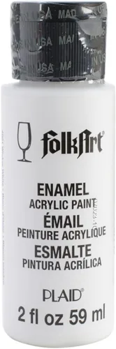 Miniatura 39 de FolkArt Pintura esmaltada para vidrio y cerámica en varios colores (2 onzas), 4013, grano de café Granos de café