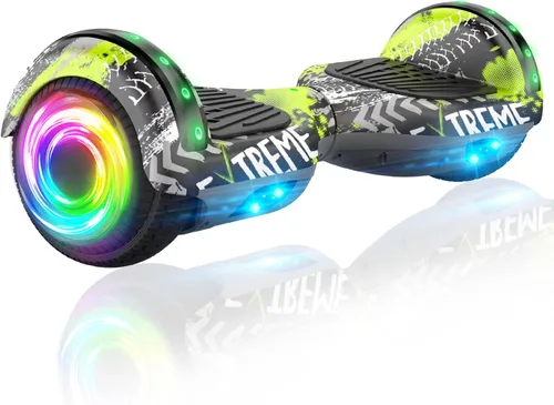 Miniatura 4 de SISIGAD Scooters for Kids Ages 7-12, with Built-in Bluetooth Speaker and 6.5" Colorful Lights Wheels, Safety Certified Self Balancing Scooter H4-rosa