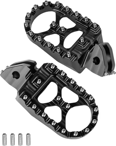 Miniatura 4 de KEMIMOTO Estriberas de Motocicleta Compatibles con Surron Light Bee X/S, Footpegs x260 y x160, Talaria Sting MX3 MX4, Talaria XXX, Bicicleta