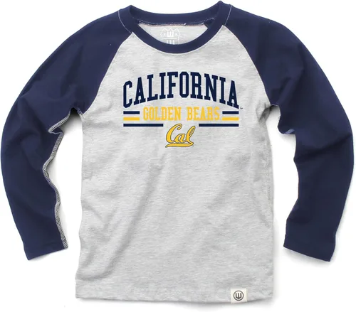 Miniatura 25 de Wes and Willy NCAA playera raglán de manga larga para niños