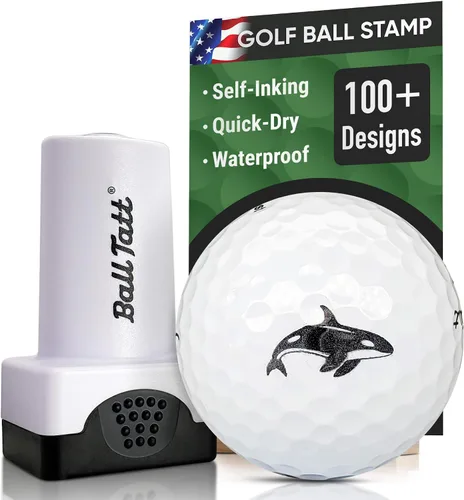 Miniatura 9 de Sello de pelota de golf - Marcador autoentintado - Herramienta de marcado permanente de secado rápido, sin fugas ni recargas, sello de golf