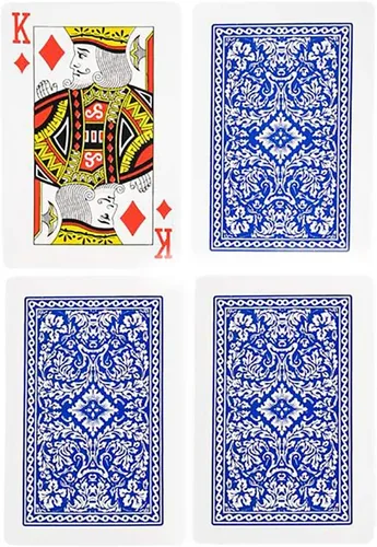 Miniatura 2 de The Dreidel Company Baraja de cartas para niños, baraja de cartas, juegos, diversión familiar, recuerdos de fiesta (cartas grandes (3 x 5 pulgadas)