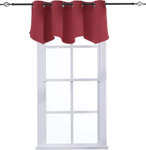 Miniatura 9 de Aquazolax Cortinas opacas de 45 pulgadas de largo, juego de 2 paneles para guardería, cortinas de tratamiento de ventanas con aislamiento térmico
