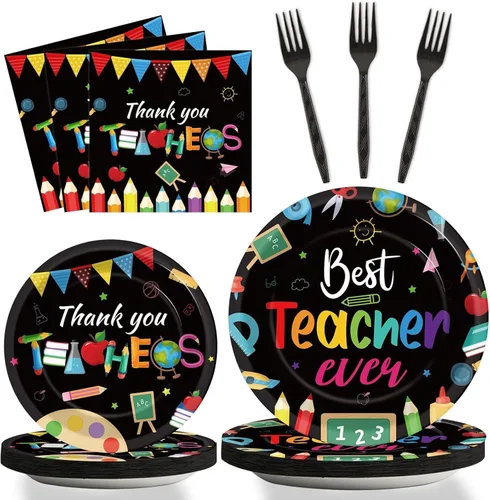 Miniatura 49 de 96 piezas de decoración de cumpleaños número 65 para hombres, platos y servilletas de papel para la mesa de pastel, suministros de mesa