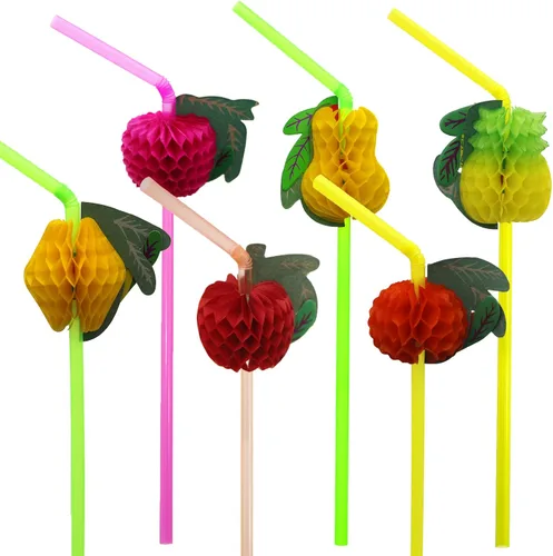 Miniatura 7 de BLUE TOP Pajitas de cóctel de flamenco de 9.65 pulgadas, 100 unidades, pajitas de flamenco rojo para cóctel, batido, jugo, decoración y añadir