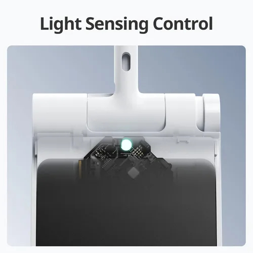 Miniatura 6 de SwitchBot Cargador de panel solar para cortina 3 - Mejora de rendimiento, fácil de usar, admite carga con poca luz, panel solar inteligente