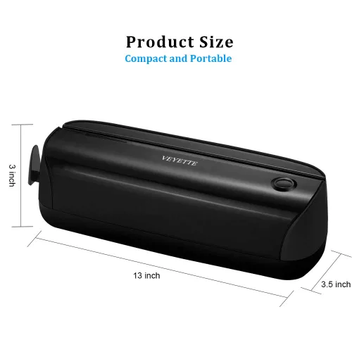 Miniatura 2 de Perforadora de papel eléctrica de 3 agujeros, VEYETTE perforadora de papel con adaptador para oficina, escuela, estudio, capacidad de 20 hojas, CA