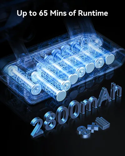 Miniatura 3 de Aspiradora inalámbrica, mejorada de 55 KPA, 650 W, 70 minutos, con modo huracán, autoportante, pantalla táctil, taza de polvo de 1.8 L, aspiradora