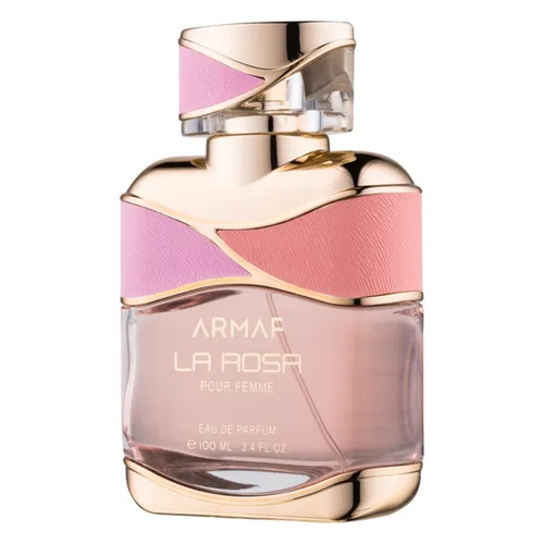 Armaf La Rosa Pour Femme Eau De Parfum 100ML Para Ella, Fragancia Floral, Perfume Para Mujer, La Via