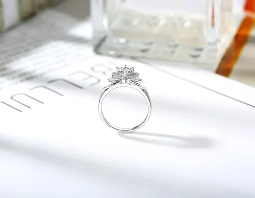 Miniatura 3 de Sucrun Sailor Moon - Anillo de meditación hermoso guardián, Plata, Circonita.