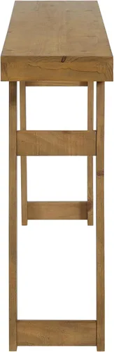 Miniatura 7 de Alaterre Furniture Lawas - Mesa consola de madera maciza – Mesa de entrada moderna de 56 pulgadas – Muebles de sala de estar de fácil montaje
