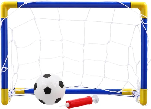 Red de fútbol para niños, porterías de fútbol para niños, mini juguetes plegables para exteriores