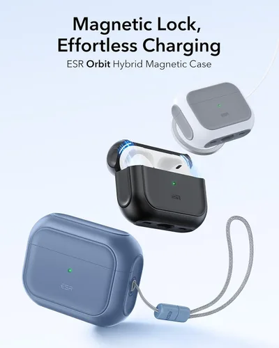 Miniatura 3 de ESR Funda para AirPods Pro 2 Case, Compatible con Airpods Pro Case de 2ª/1ª Generación (2023/2022/2019), Compatible con MagSafe, Cubierta de Azul