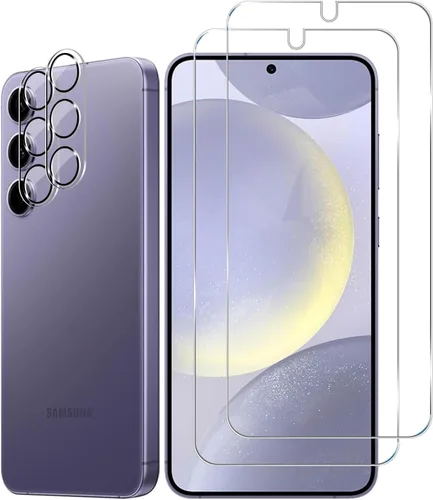Miniatura 8 de BIGFACE Protector de Pantalla de Vidrio Templado para Galaxy A54 + Protector de Lente de Cámara [Paquete de 2 + 2] [Desbloqueo por Huella Dactilar]