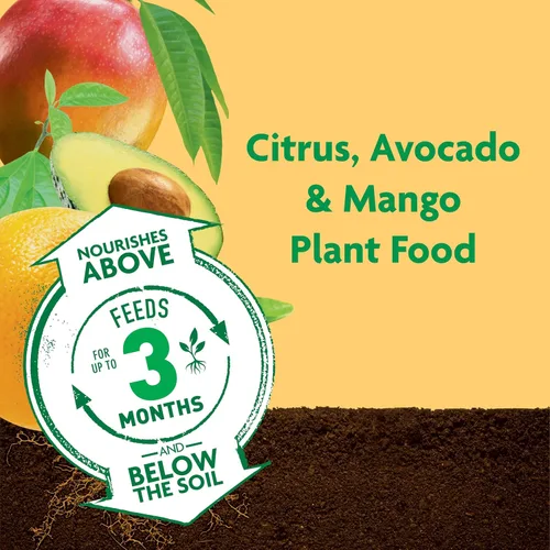 Miniatura 2 de Miracle-Gro Shake 'N Feed Alimento vegetal de liberación continua para cítricos, aguacate y mango, 4.5 libras